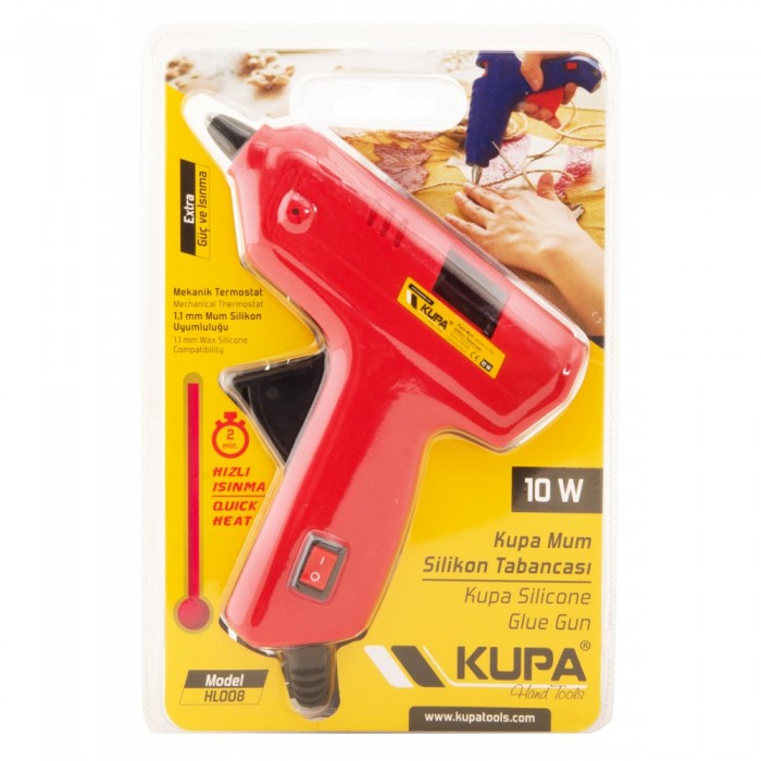 Kupa Mum Silikon Tabancası 10w KUP8210 Kupa Mum Silikon Tabancası 10w KUP8210
