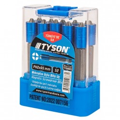 Tyson mıknatıslı uçlu bits uç tek yön ph2x65mm (10 adet )