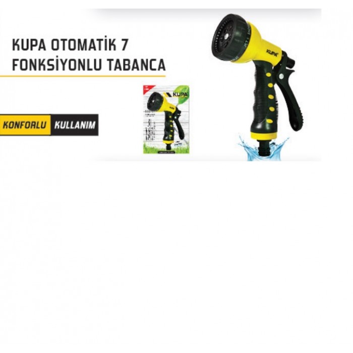 Kupa Otomatik 7 Fonksiyonlu Tabanca KUP8506