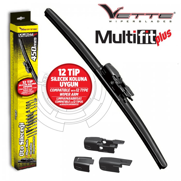 Vette plus multifit silecek 450 mm