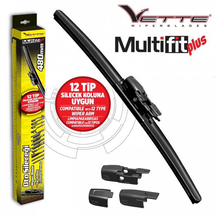 Vette plus multifit silecek 480 mm