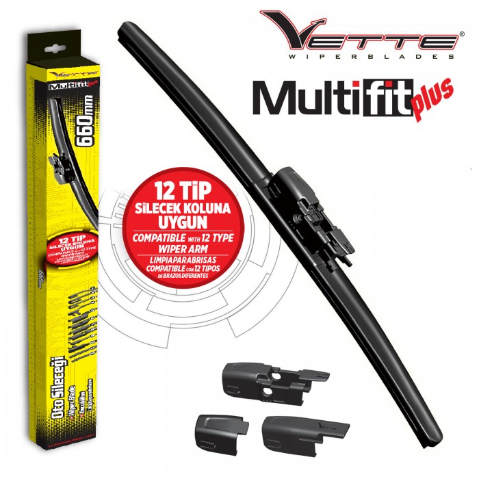 Vette plus multifit silecek 660mm