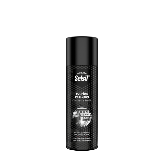 Selsil Torpido Parlatıcı Sprey 200ml Selsil Torpido Parlatıcı Sprey 200ml