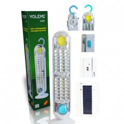 Volemi V-005 42 Ledli+fener Solar Güneş Panelli Ultra Güçlü Ledli Şarjlı Işıldak