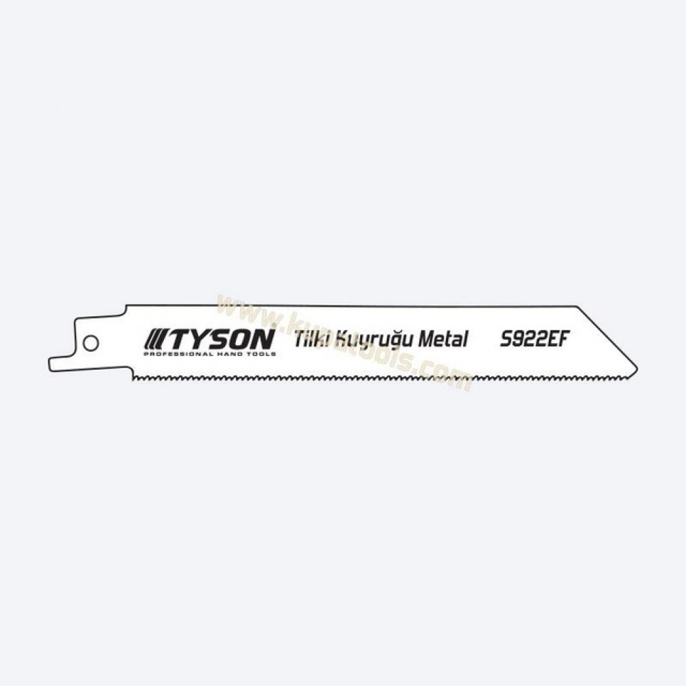 Tyson tilki kuyruğu metal s922ef 150mm/1,4mm ( 5 adet )